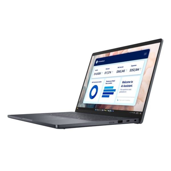 dell-pro-14-premium-pa14250-16go-512go-vue-34-droite dell pro 14 premium ultra 7 266v maroc vue 3/4 droite