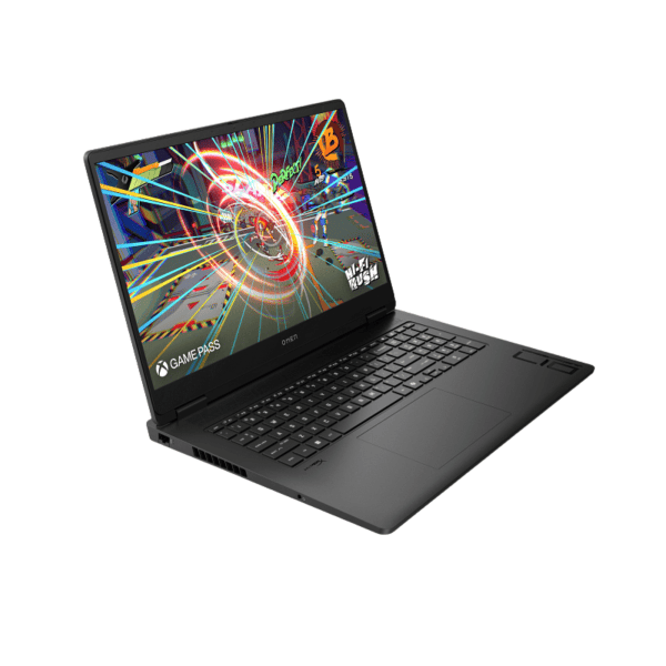hp-omen-17-ryzen-9-8945hs-rtx-4060-16go-1to-vue-34-gauche hp omen 17 ryzen 9 8945hs rtx 4060 maroc vue 3/4 gauche