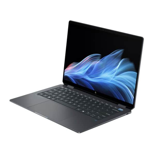 hp-omnibook-14-fh0005nk-ultra-7-256v-16go-1to-vue-34-droite hp omnibook ultra flip 14 fh0005nk ultra 7 256v maroc vue 3/4 droite