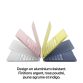 MacBook Neo design en aluminium et quatre finitions