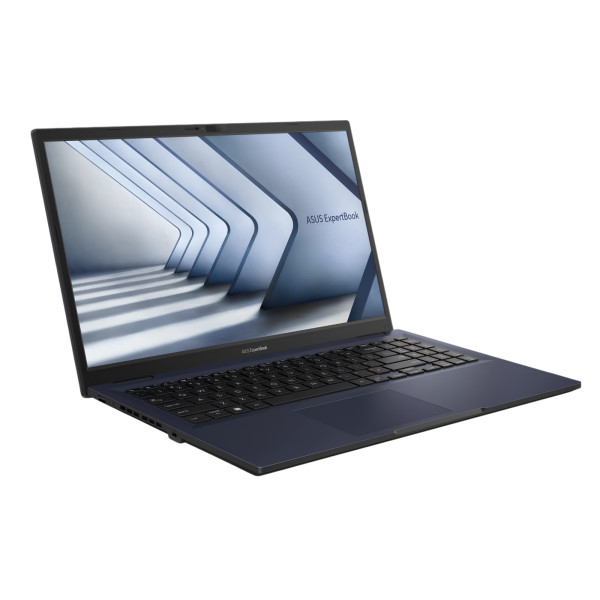 asus-expertbook-b1502cva-i5-1335u-8go-512go-vue-34-avant-gauche asus expertbook b1502cva i5 1335u maroc vue 3/4 avant gauche