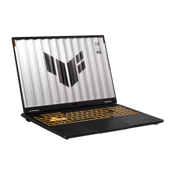 asus-tuf-f16-i7-14650hx-rtx-5050-16go-512go-vue-34-avant-gauche asus tuf f16 i7 14650hx rtx 5050 maroc vue 3/4 avant gauche