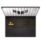 asus tuf f16 i7 14650hx rtx 5050 maroc vue clavier