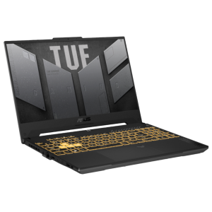 asus tuf fx507vv i7 13620h rtx 4060 maroc vue 3/4 avant gauche