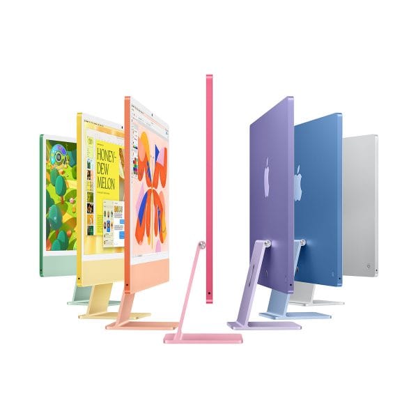 Apple iMac M4 – Sept coloris iMac M4 disponible en sept coloris