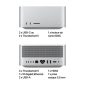Mac Studio ports avant et arrière