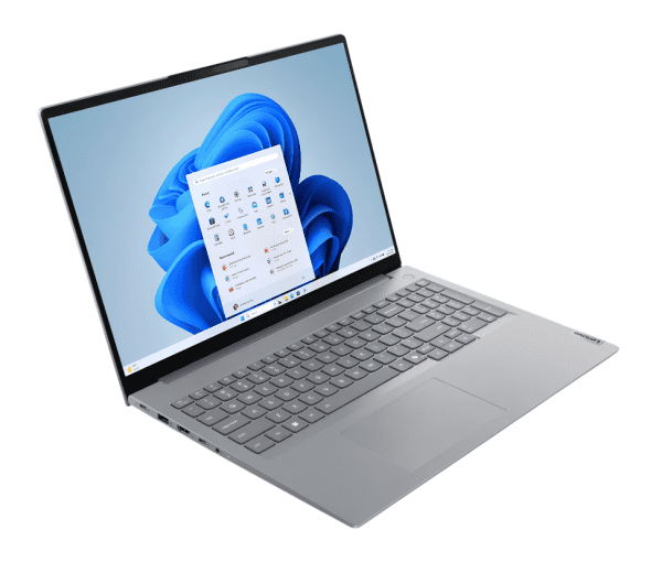 lenovo-thinkbook-16-gen-8-ultra-5-225u-vue-34-avant-gauche lenovo thinkbook 16 gen 8 ultra 5 vue 3/4 avant gauche