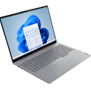 lenovo thinkbook 16 ultra 7 vue 3/4 avant gauche
