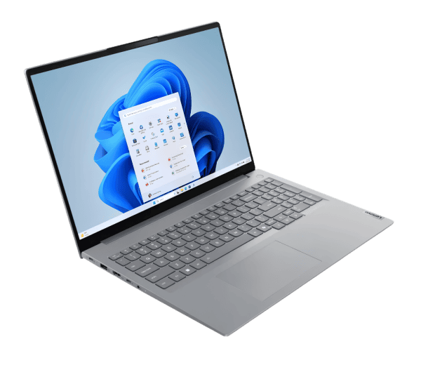 lenovo-thinkbook-16-ultra-7-255h-vue-34-avant-gauche lenovo thinkbook 16 ultra 7 vue 3/4 avant gauche