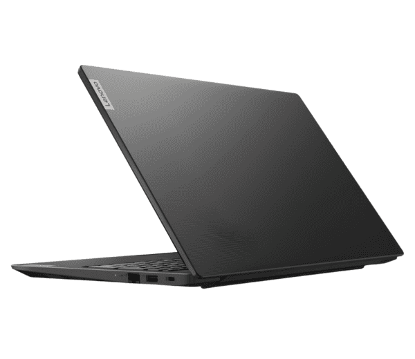 lenovo-v15-g2-celeron-n4500-vue-34-arriere-droite lenovo v15 g2 celeron vue 3/4 arriere droite